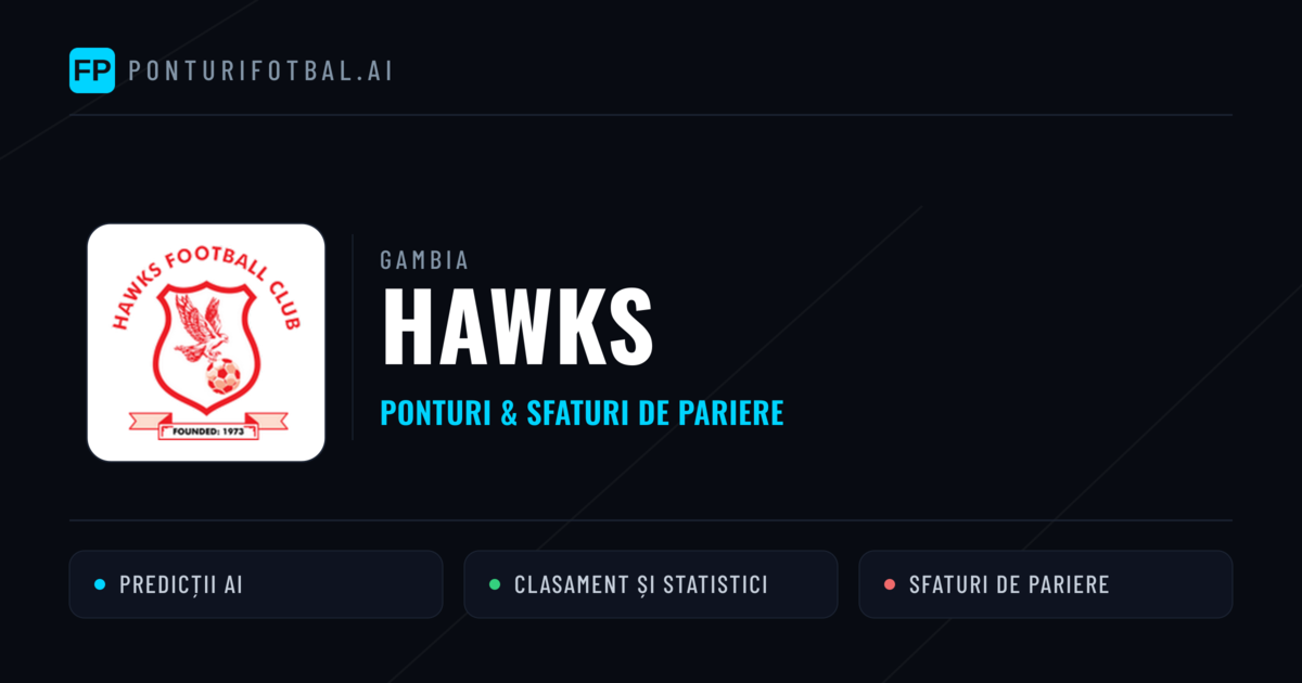 Hawks Ponturi și statistici