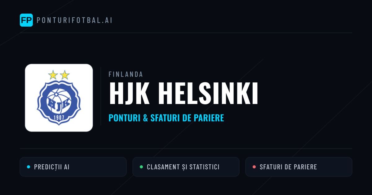 HJK Helsinki Ponturi și statistici