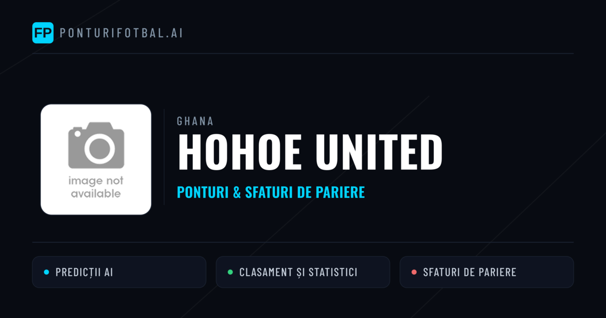 Hohoe United Ponturi și statistici