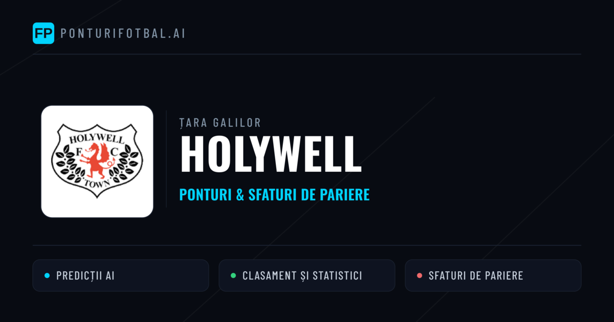 Holywell Ponturi și statistici