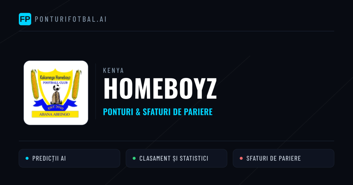 Homeboyz Ponturi și statistici