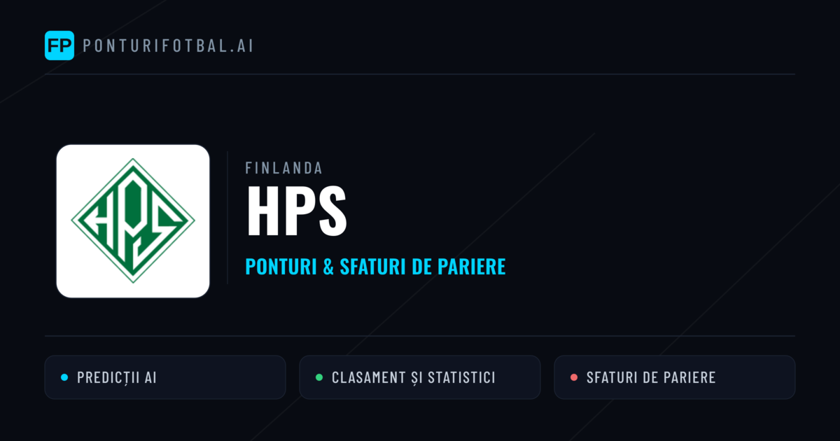 HPS Ponturi și statistici