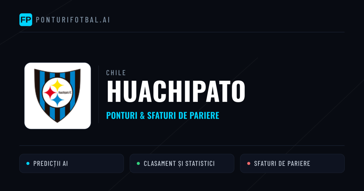 Huachipato Ponturi și statistici