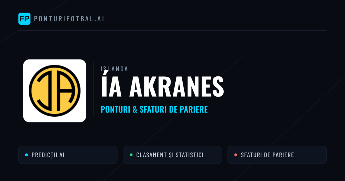 ÍA Akranes Ponturi și statistici