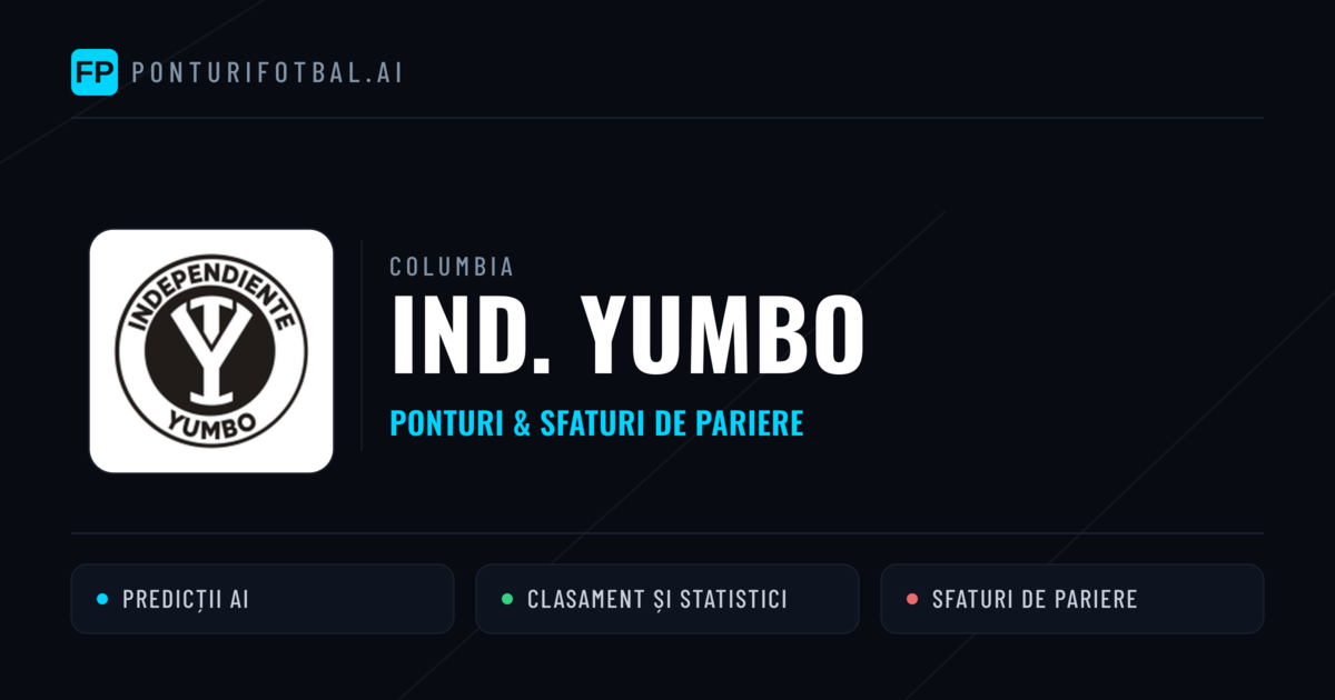 Ind. Yumbo Ponturi și statistici