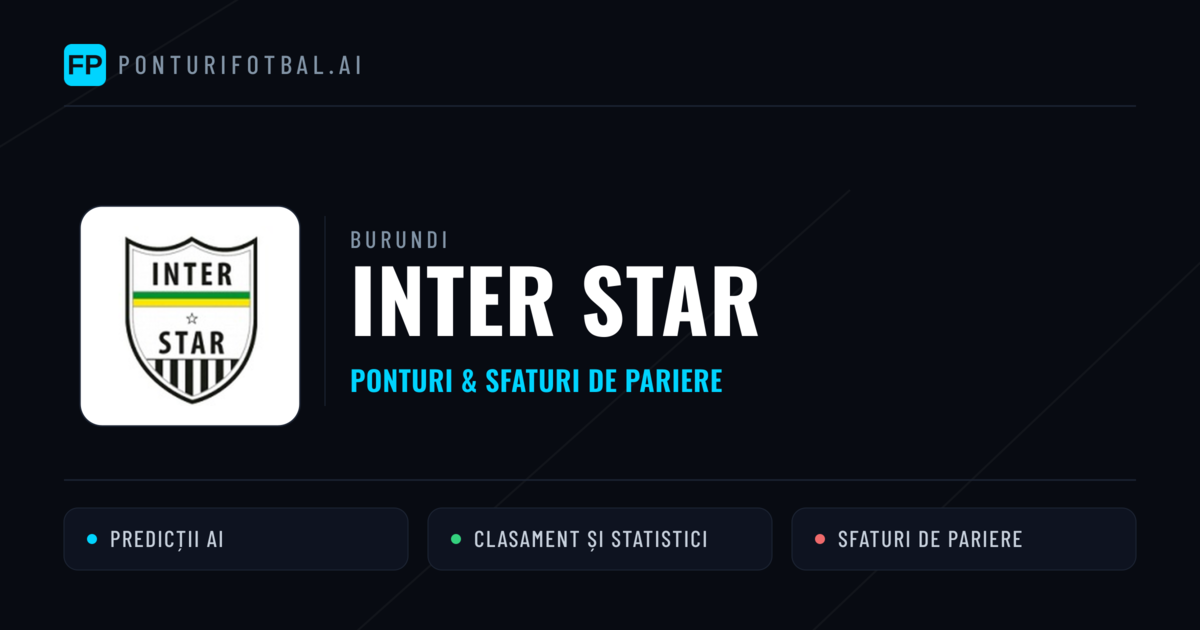 Inter Star Ponturi și statistici