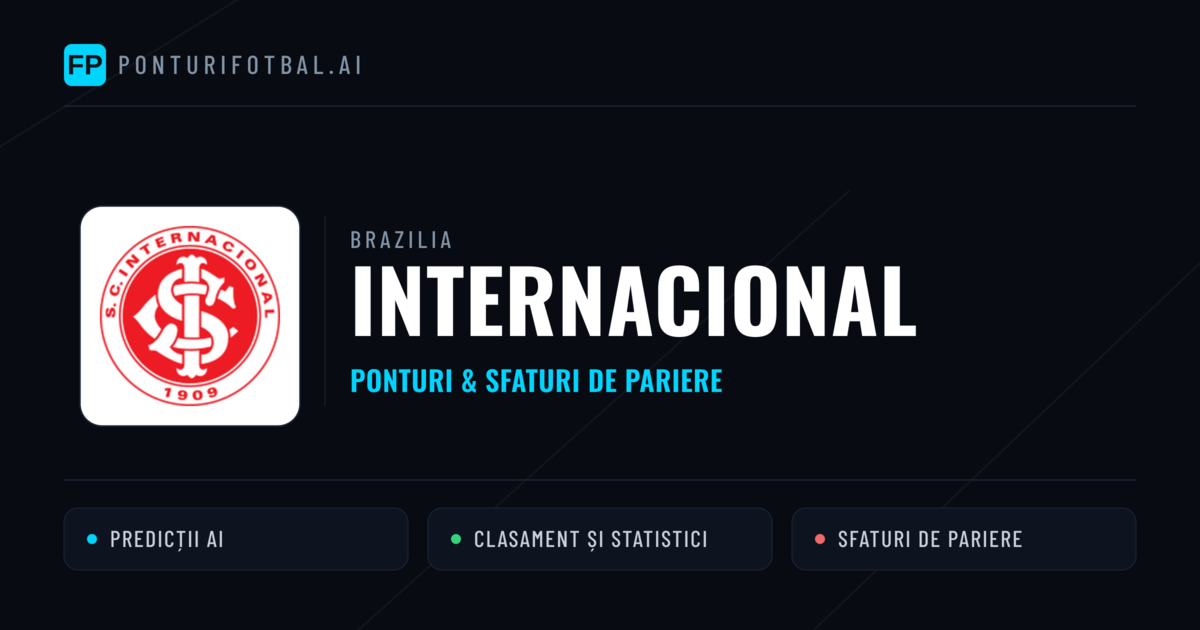 Internacional Ponturi și statistici