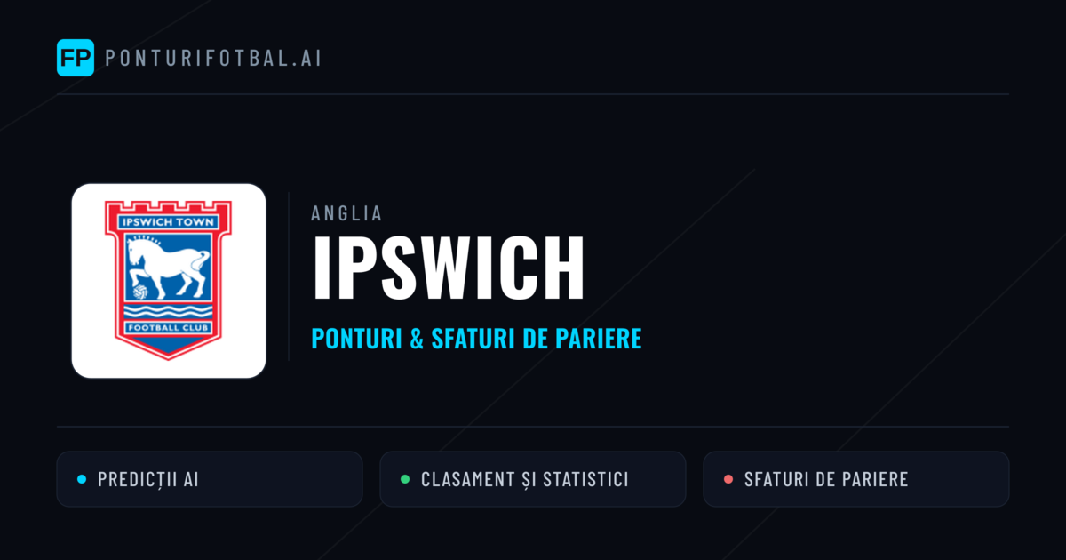 Ipswich Ponturi și statistici