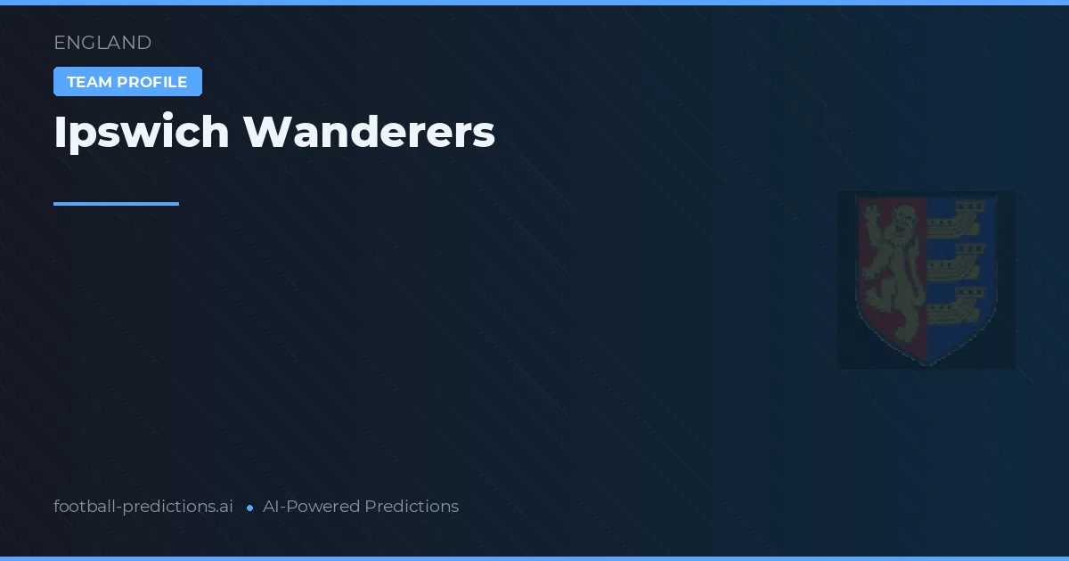 Ipswich Wanderers Ponturi și statistici