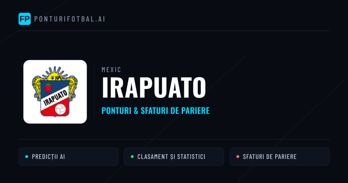 Irapuato Ponturi și statistici