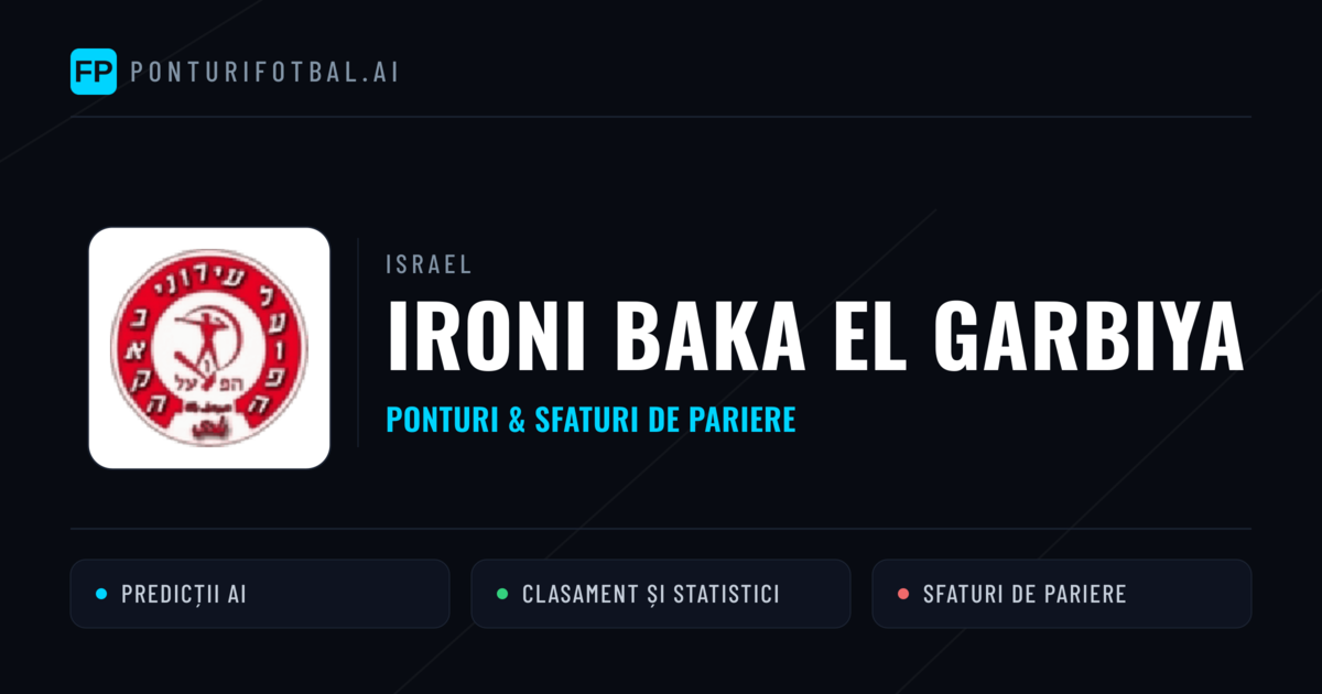 Ironi Baka El Garbiya Ponturi și statistici