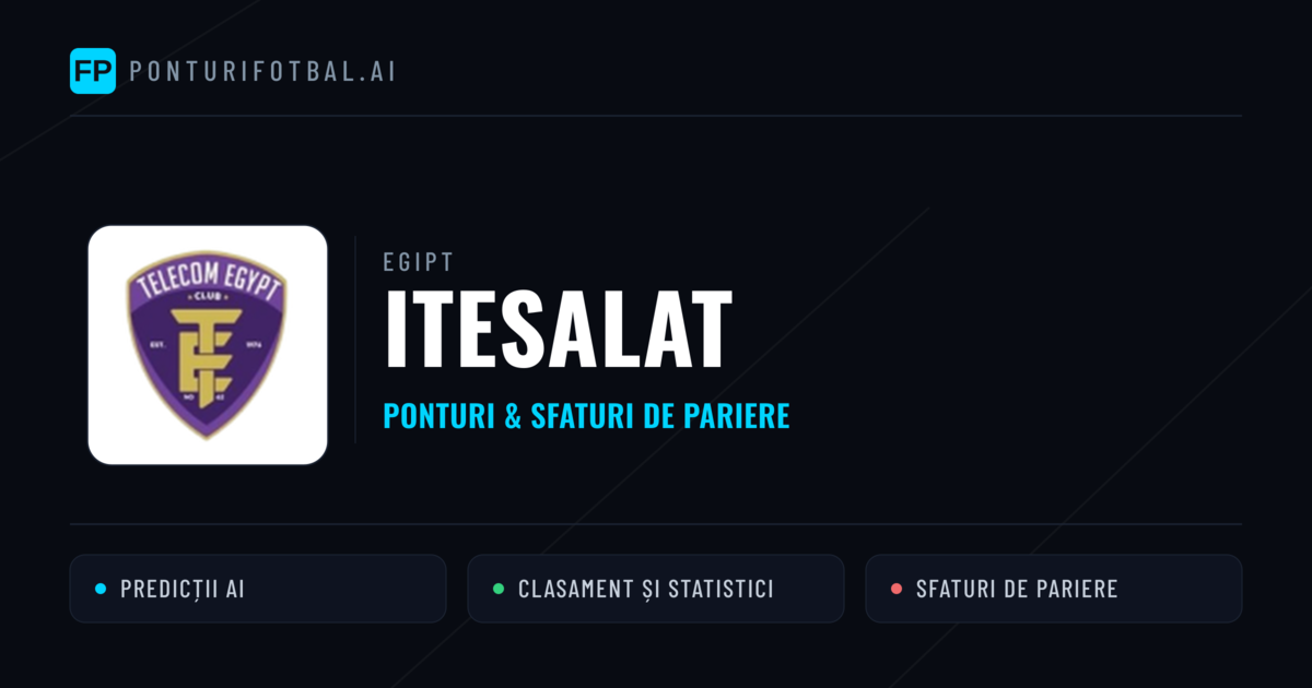 Itesalat Ponturi și statistici