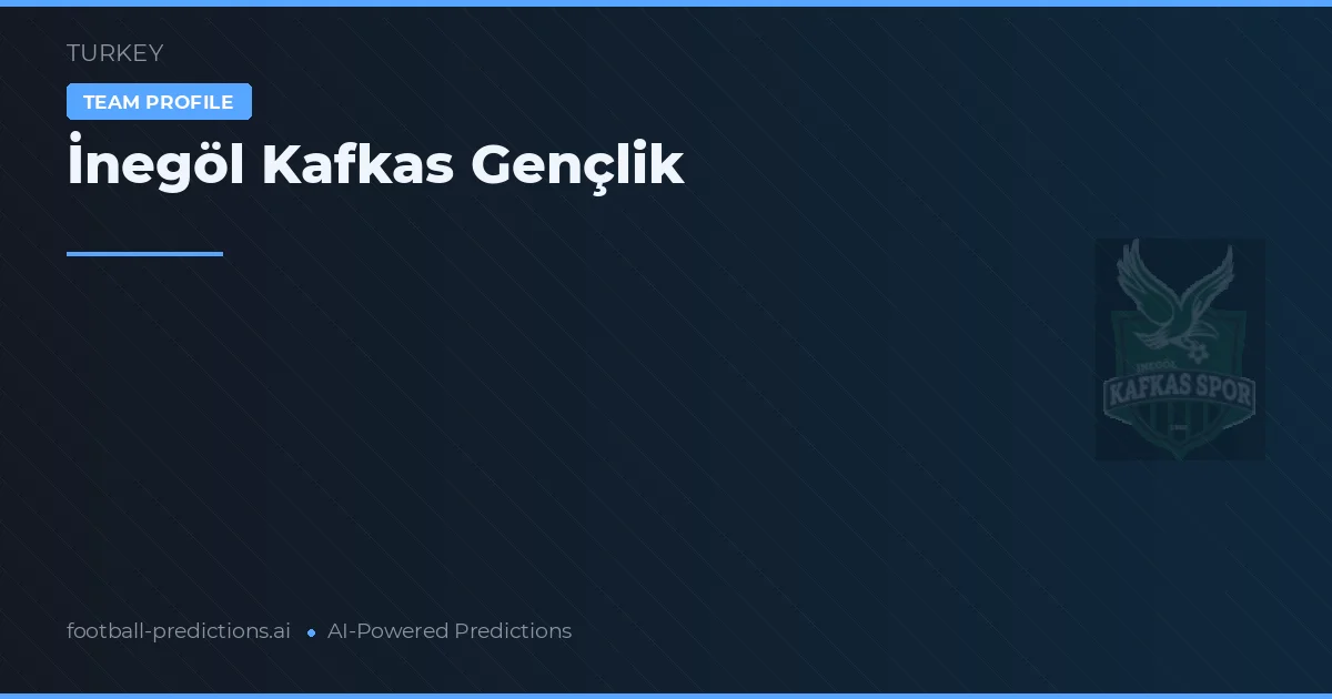 İnegöl Kafkas Gençlik Ponturi și statistici