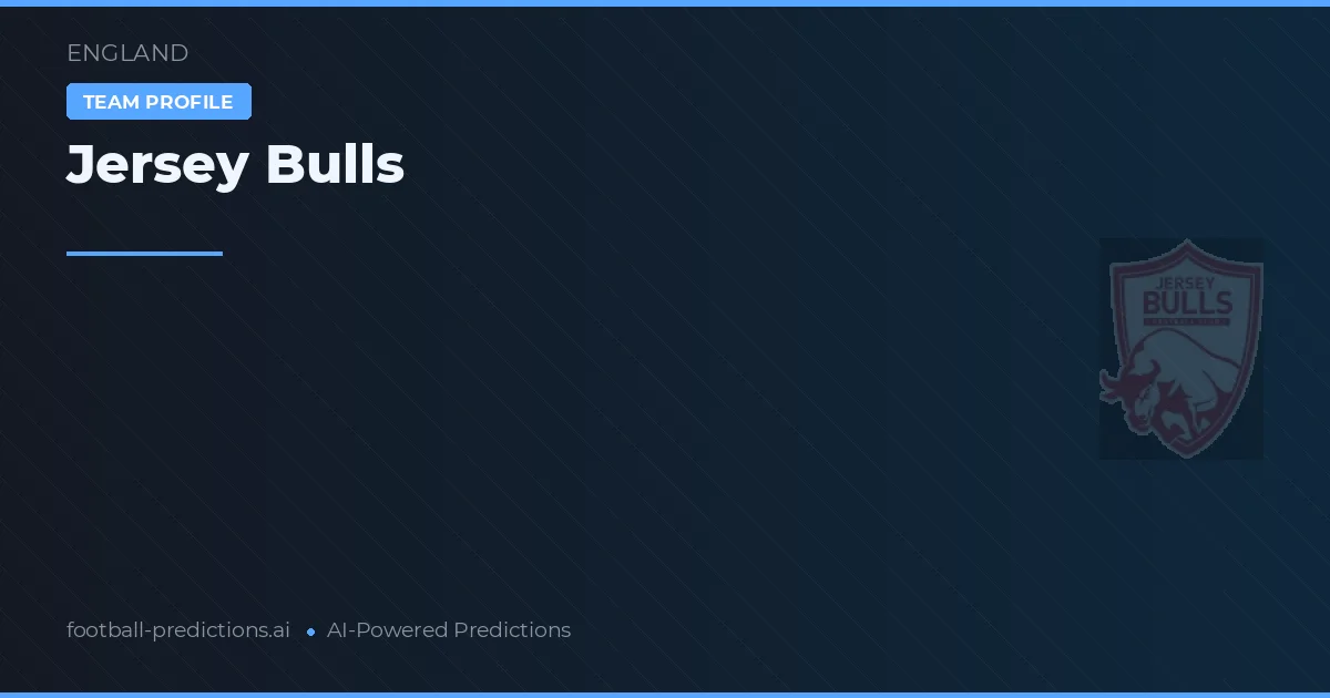 Jersey Bulls Ponturi și statistici
