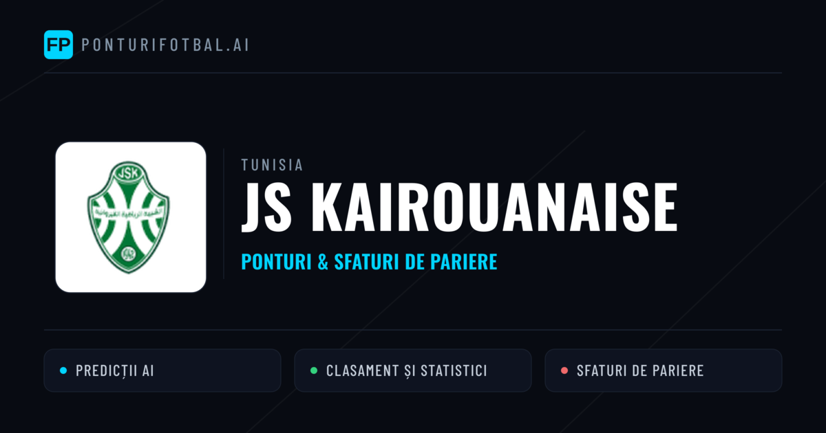 JS Kairouanaise Ponturi și statistici