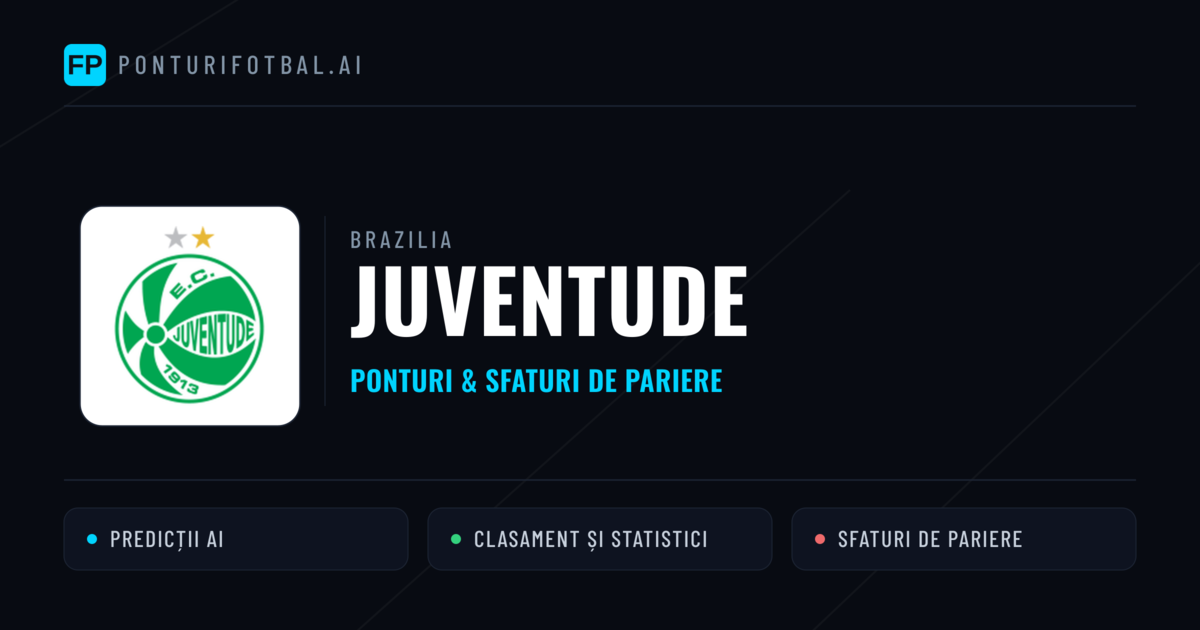 Juventude Ponturi și statistici