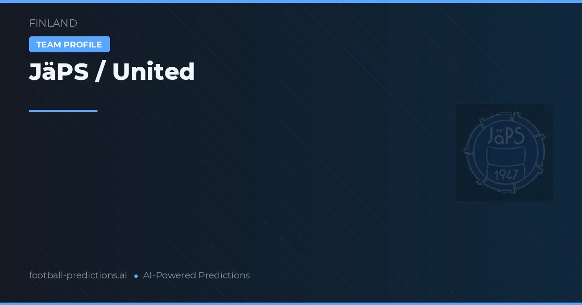 JäPS / United Ponturi și statistici