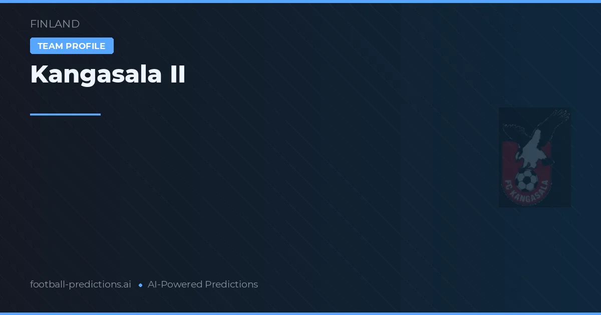 Kangasala II Ponturi și statistici