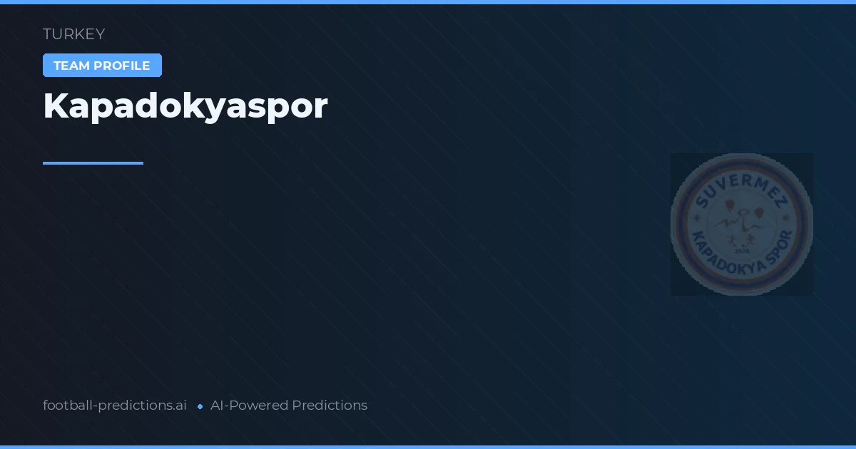 Kapadokyaspor Ponturi și statistici