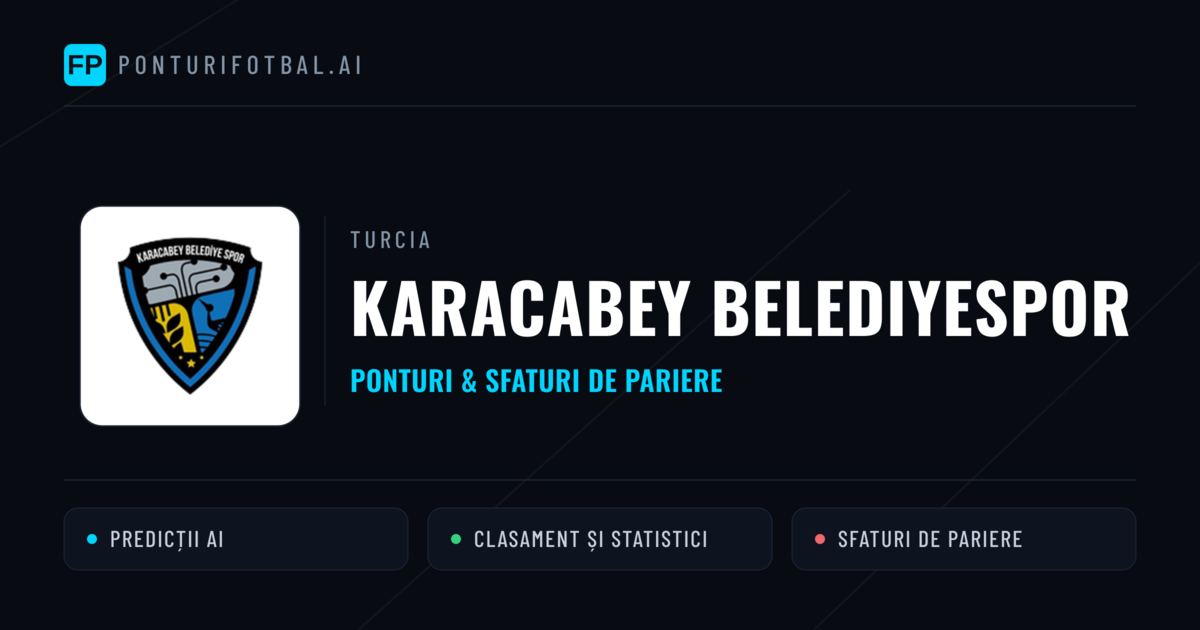 Karacabey Belediyespor Ponturi și statistici