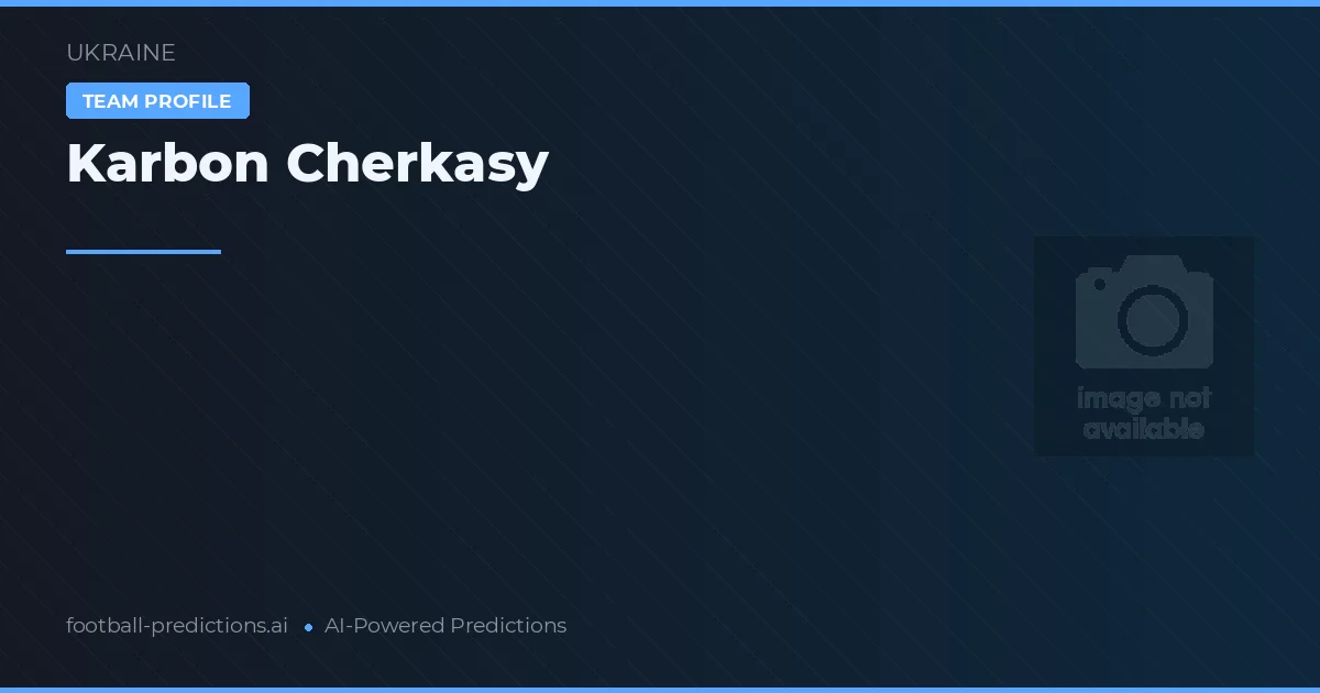 Karbon Cherkasy Ponturi și statistici