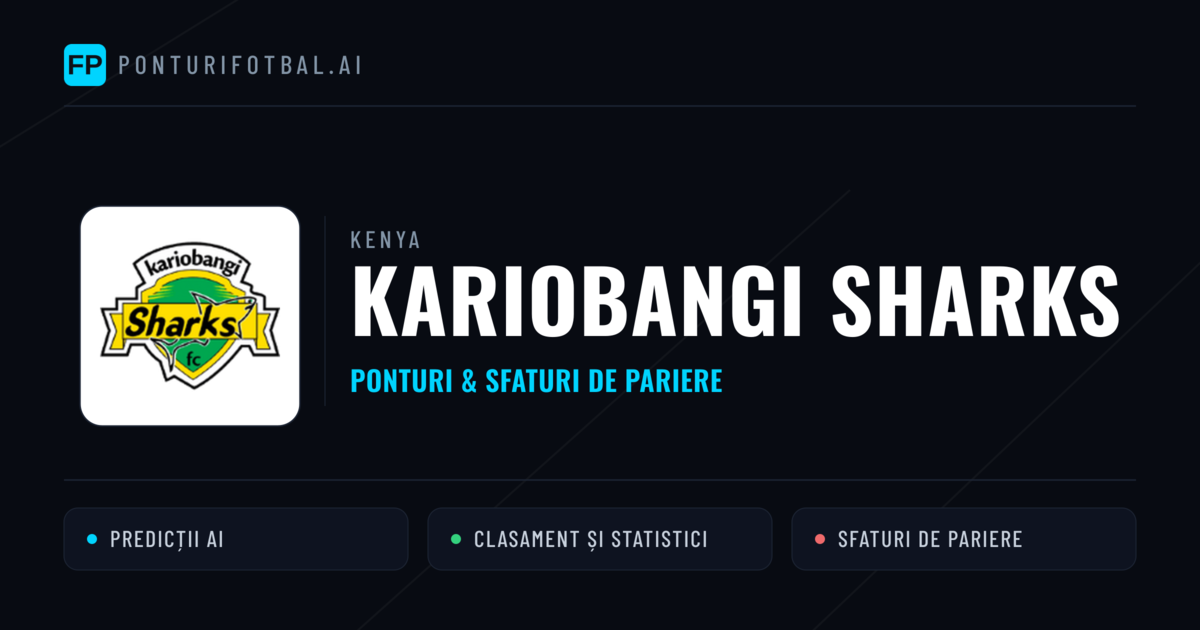 Kariobangi Sharks Ponturi și statistici