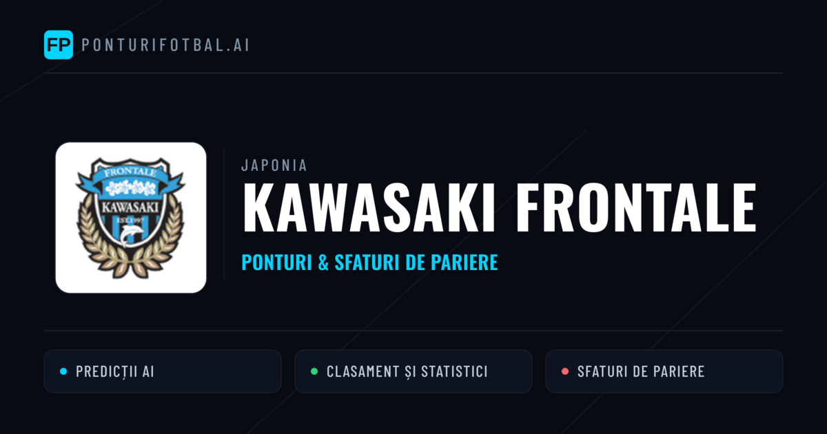 Kawasaki Frontale Ponturi și statistici