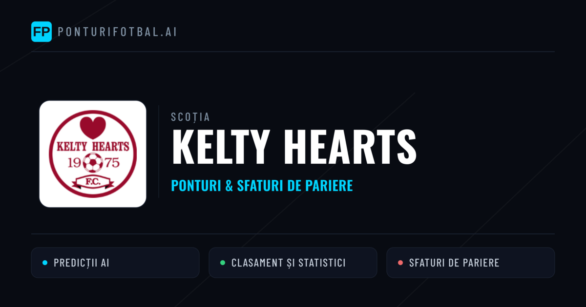 Kelty Hearts Ponturi și statistici