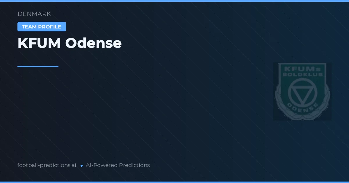 KFUM Odense Ponturi și statistici