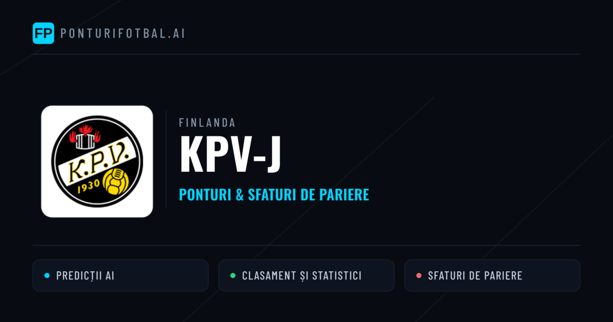 KPV-j Ponturi și statistici