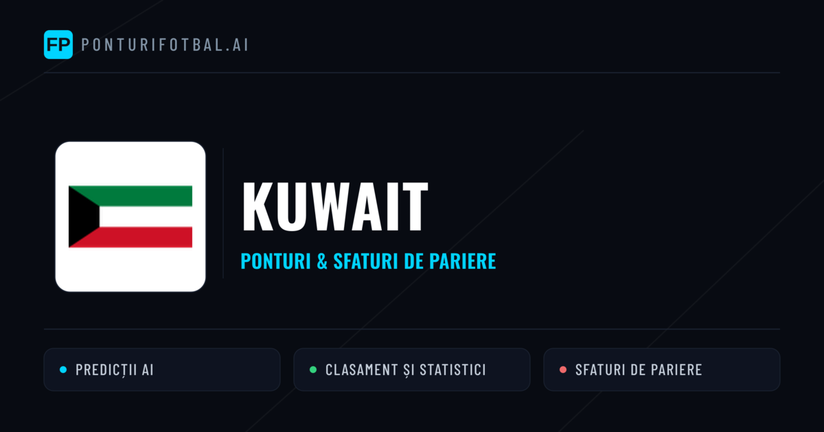 Kuwait Ponturi și statistici