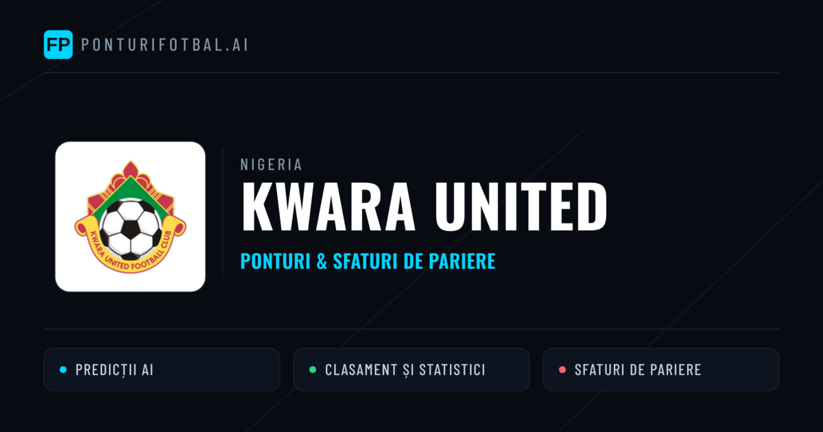Kwara United Ponturi și statistici