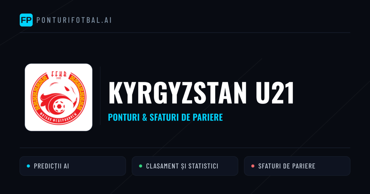 Kyrgyzstan U21 Ponturi și statistici