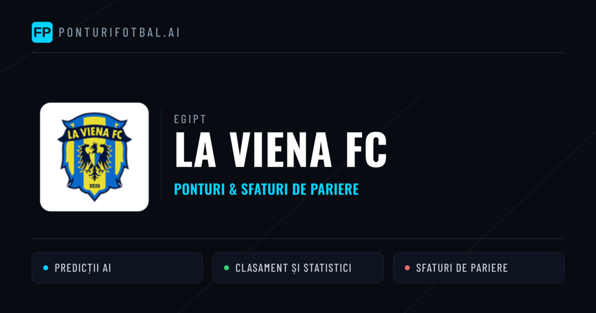 La Viena FC Ponturi și statistici