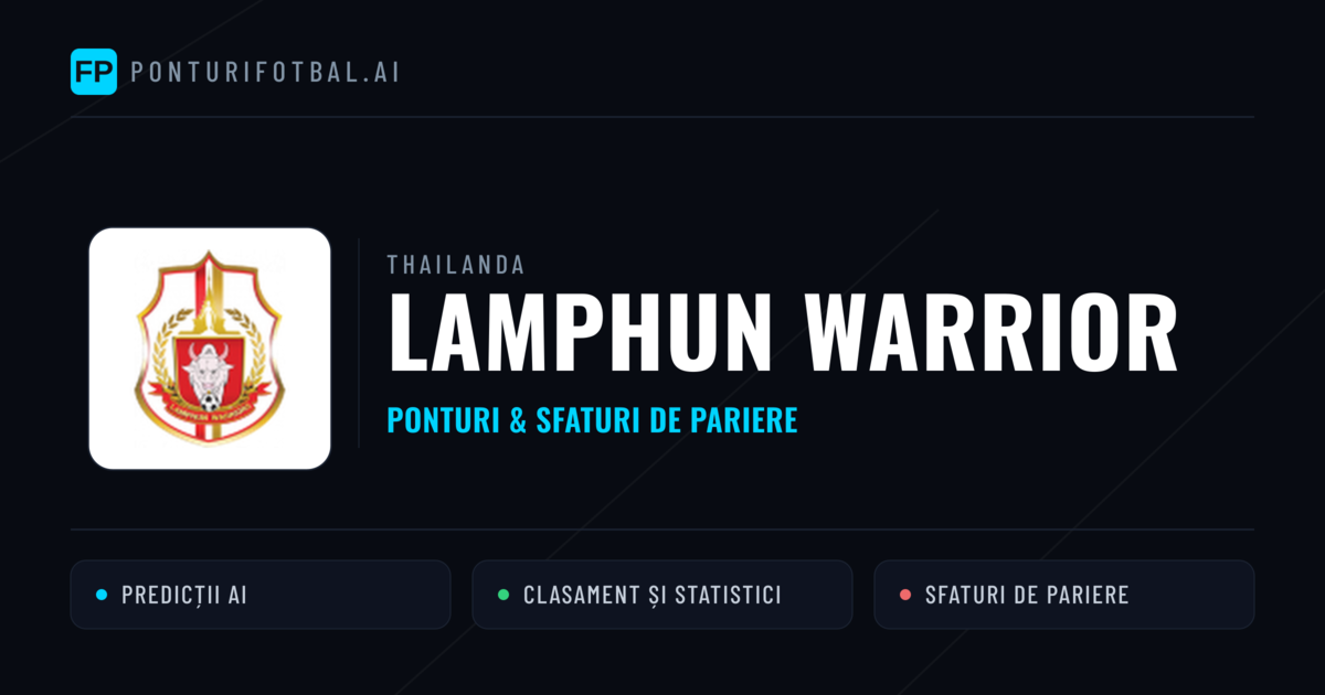 Lamphun Warrior Ponturi și statistici