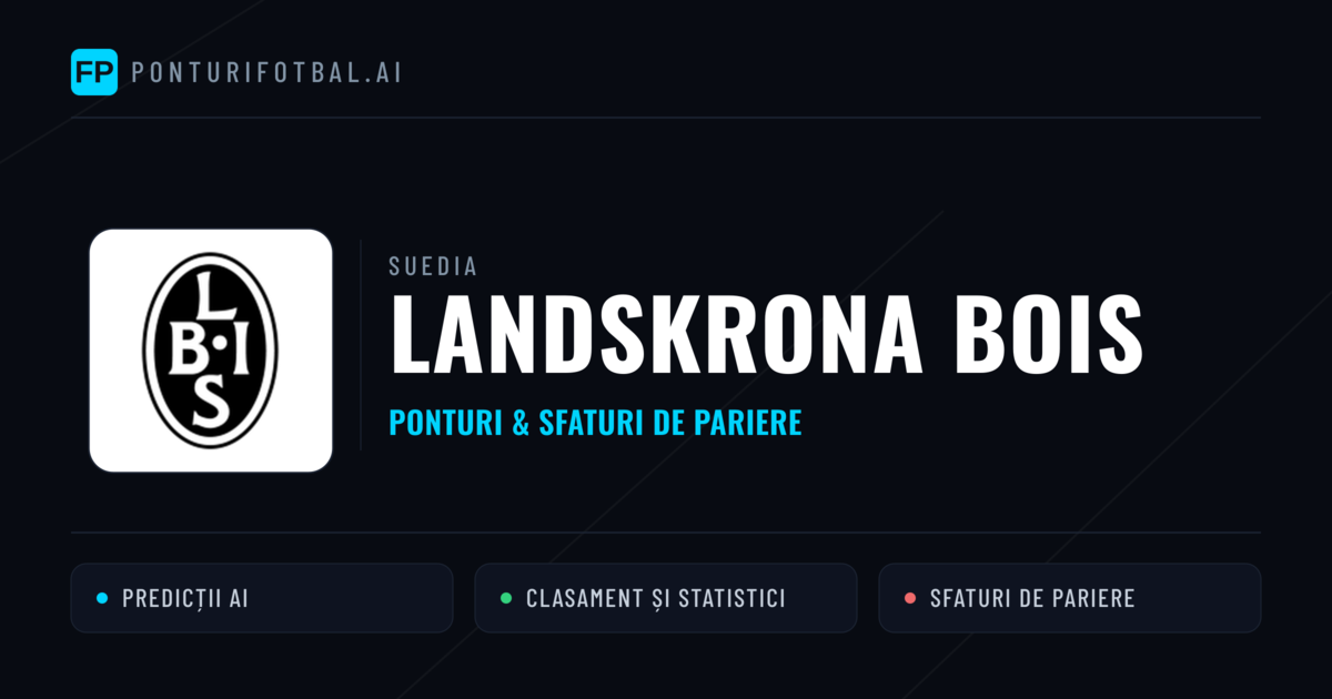 Landskrona BoIS Ponturi și statistici