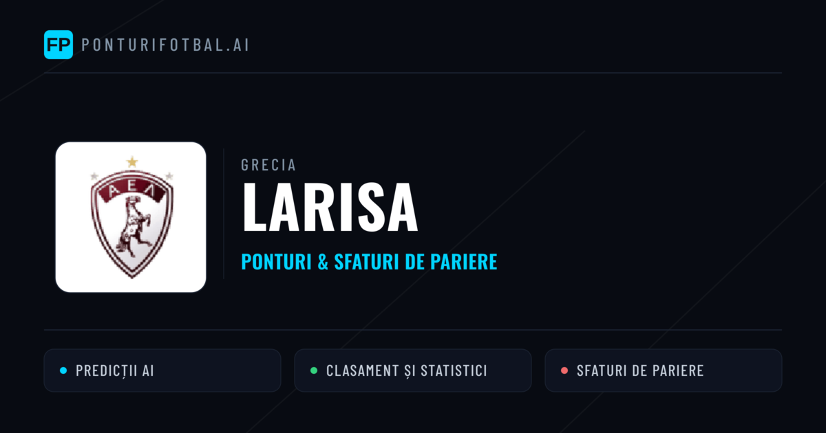 Larisa Ponturi și statistici