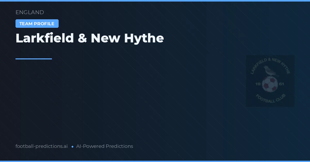 Larkfield & New Hythe Ponturi și statistici
