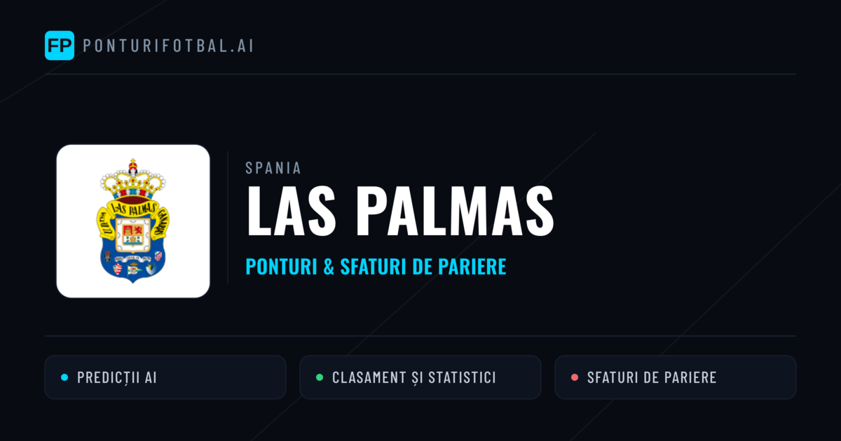 Las Palmas Ponturi și statistici