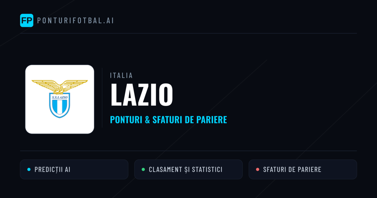 Lazio Ponturi și statistici