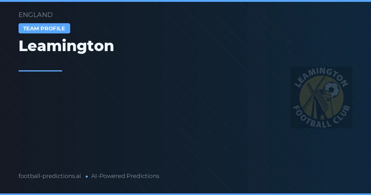 Leamington Ponturi și statistici