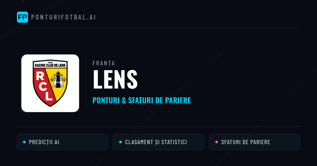 Lens Ponturi și statistici