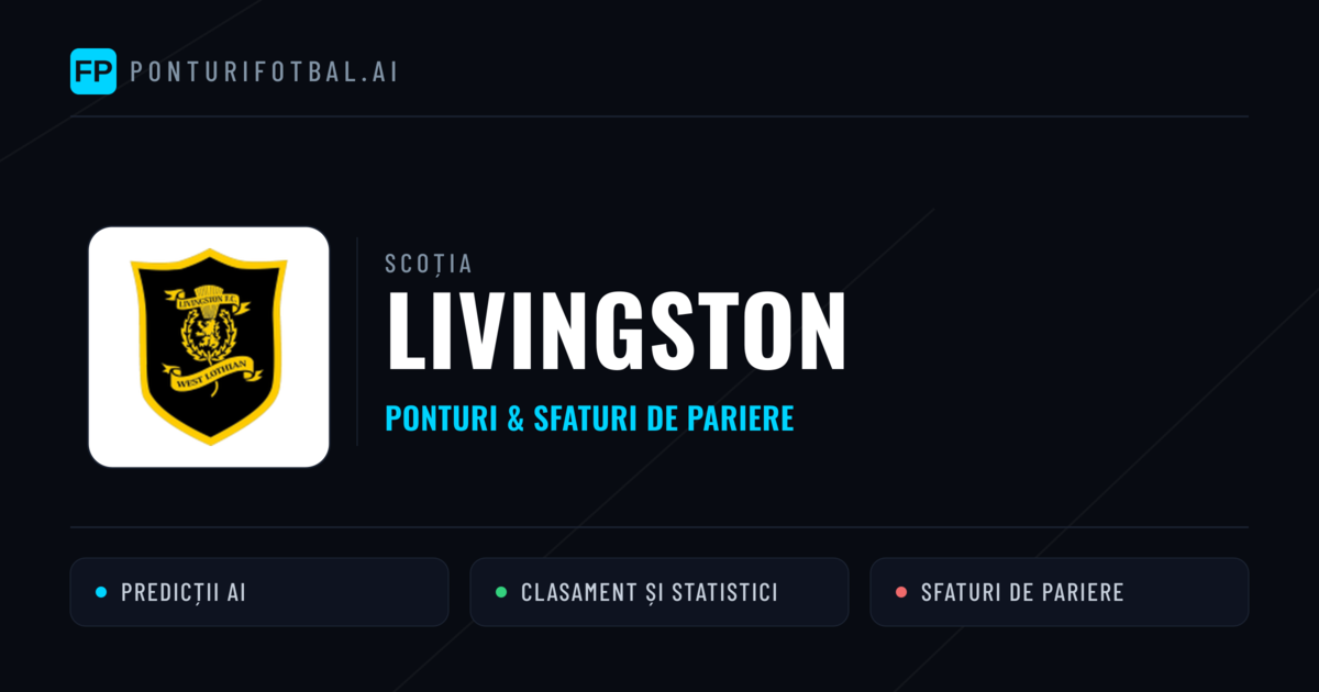 Livingston Ponturi și statistici