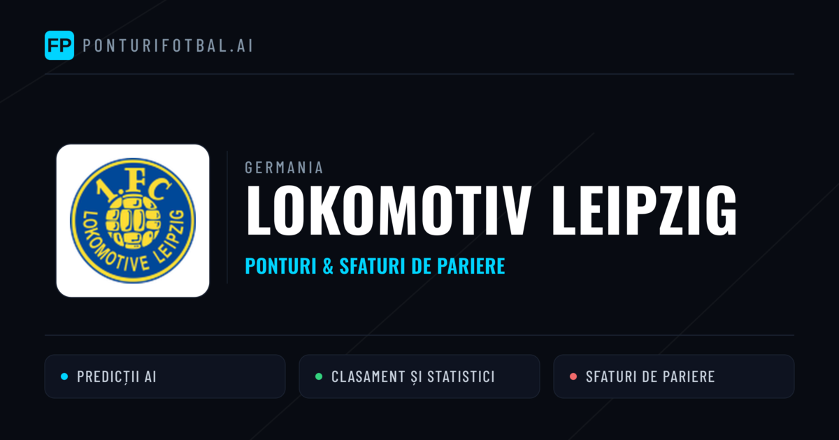 Lokomotiv Leipzig Ponturi și statistici