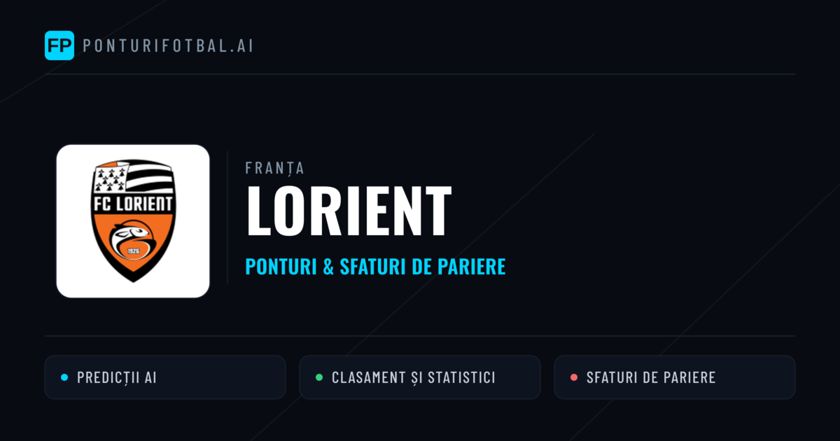 Lorient Ponturi și statistici