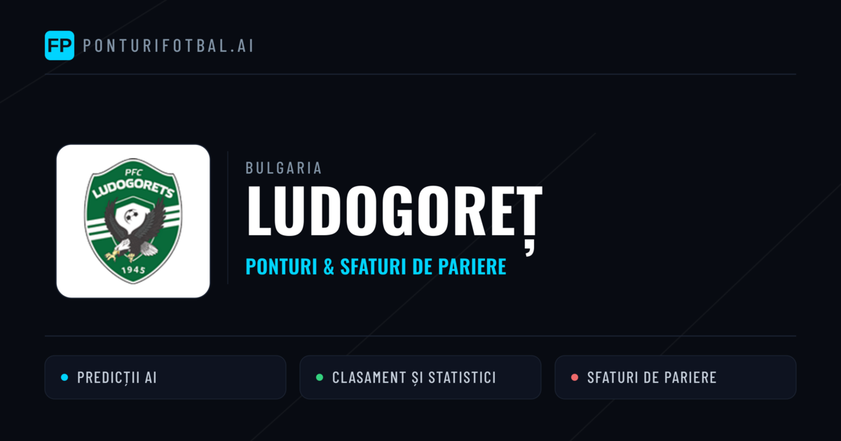 Ludogoreț Ponturi și statistici