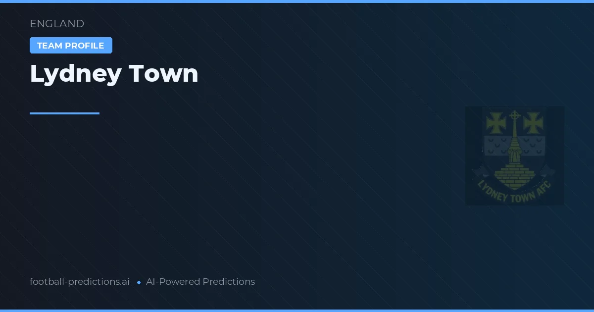 Lydney Town Ponturi și statistici