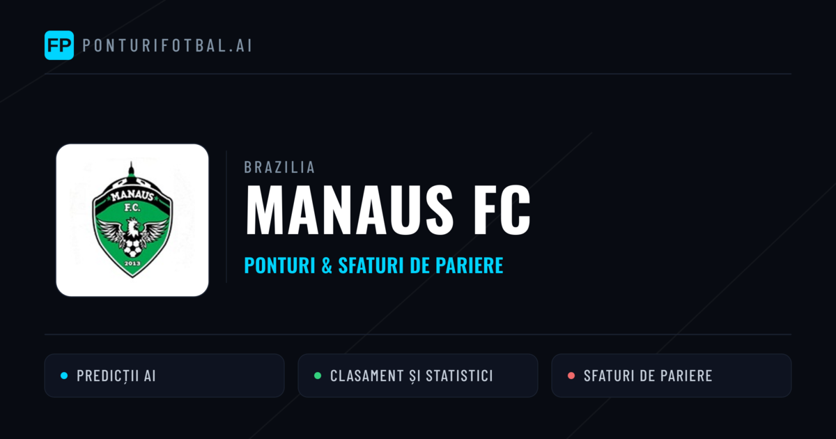 Manaus FC Ponturi și statistici