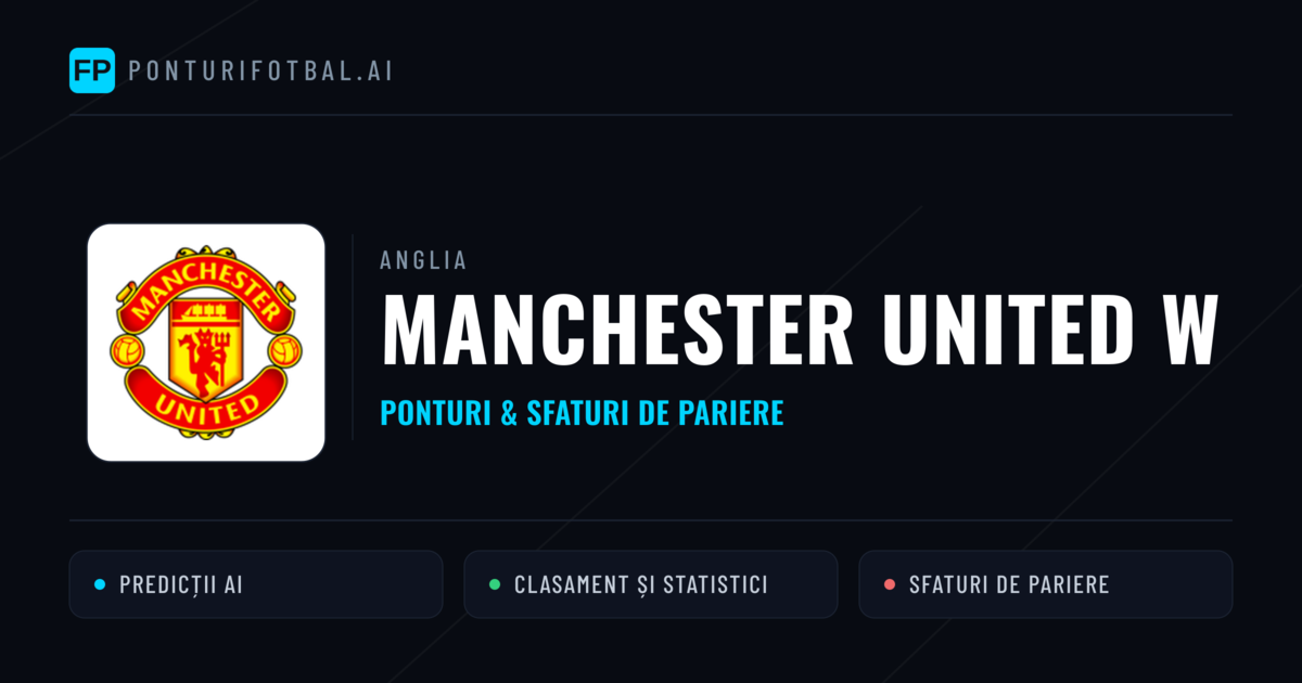 Manchester United W Ponturi și statistici