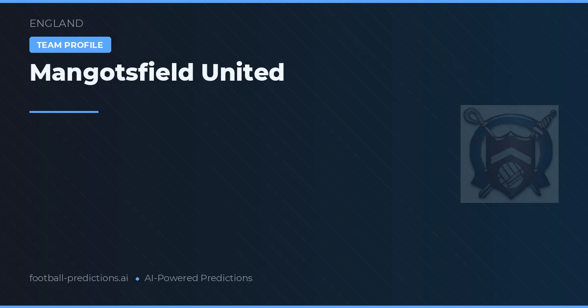 Mangotsfield United Ponturi și statistici